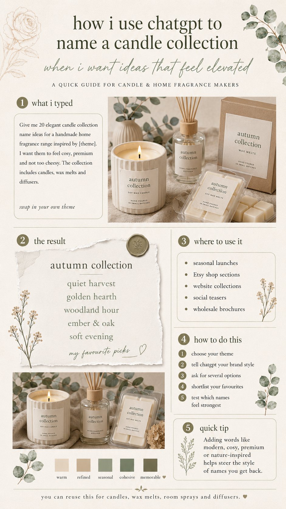 Name a candle collection