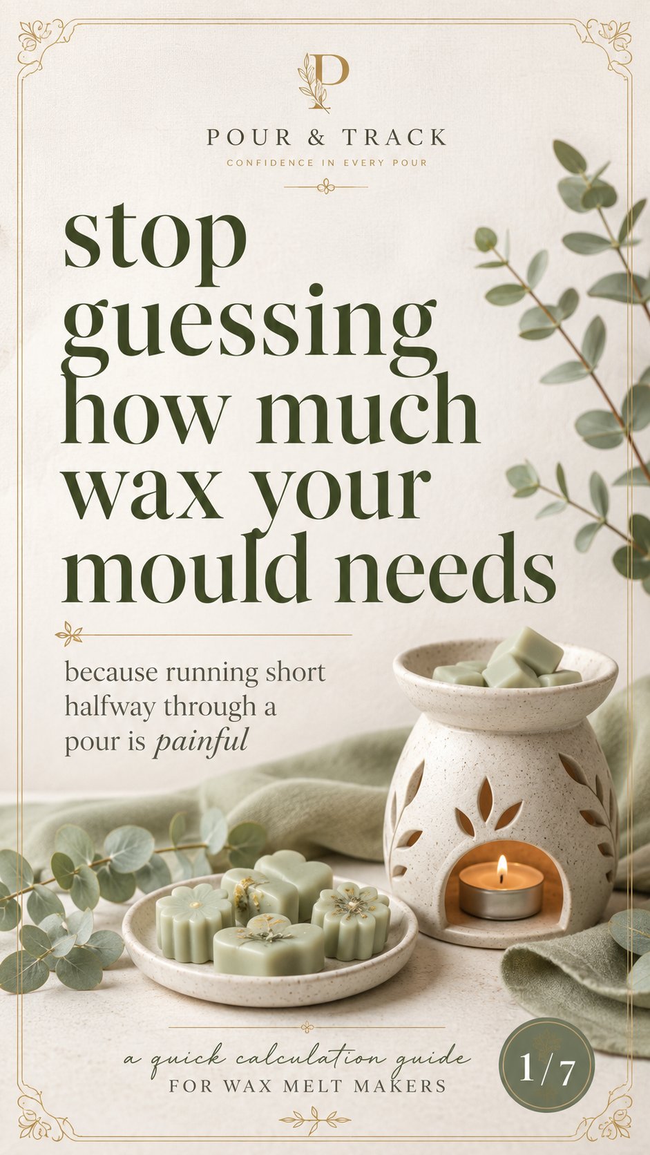 Stop guessing how much wax your mould needs — free guide
